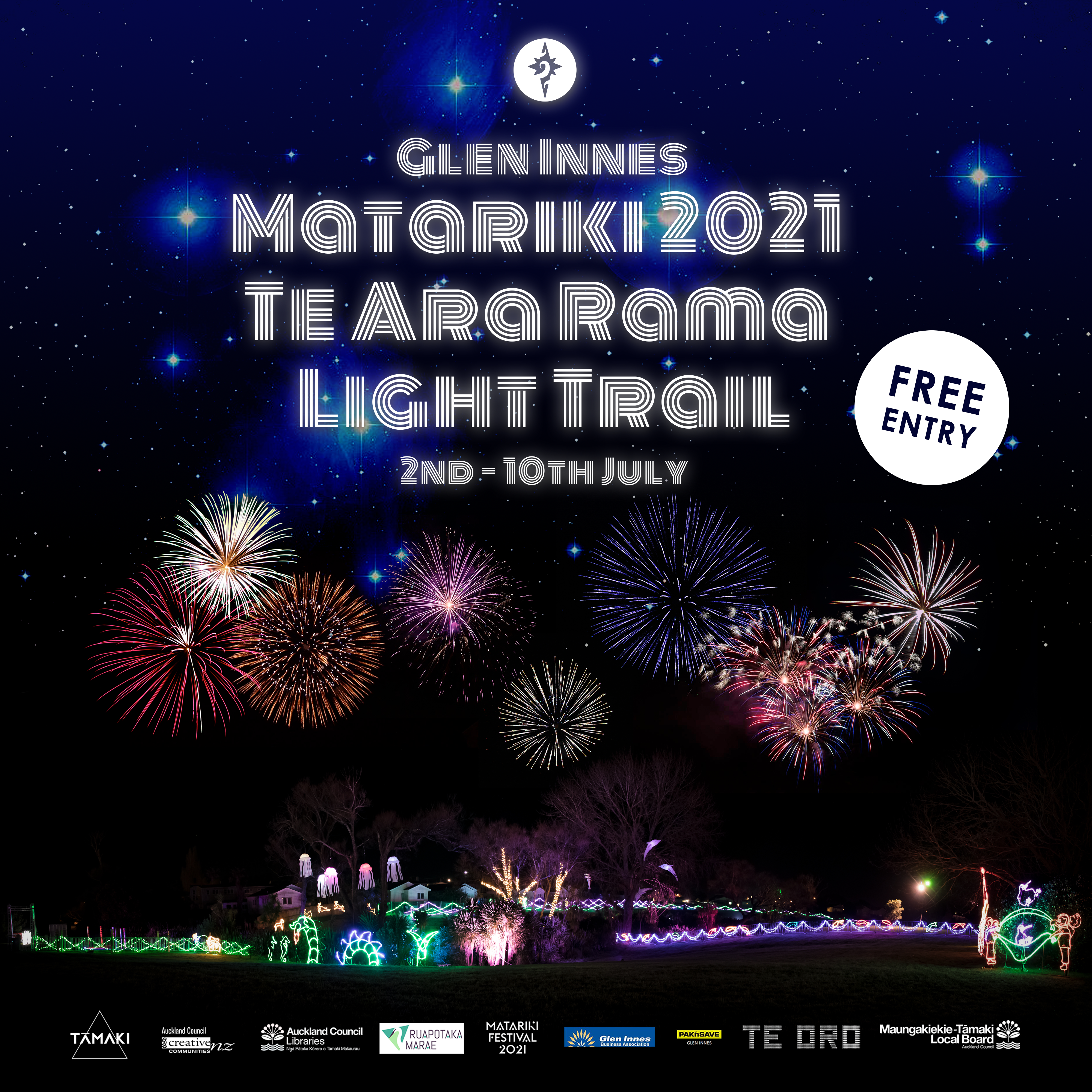 Te Ara Rama Matariki in Glen Innes